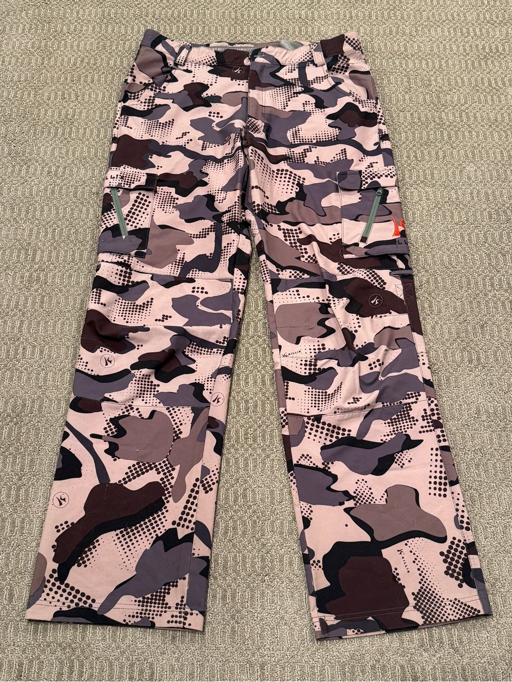 Men's 32x32 Tan & Brown Camo Hunting Pants